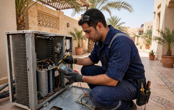 Split AC Capacitor Replacement Signs: 6 to Know in Riyadh