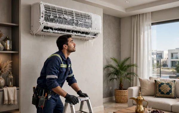 Split AC Freezing Riyadh? 7 Causes & Fast Expert Fixes
