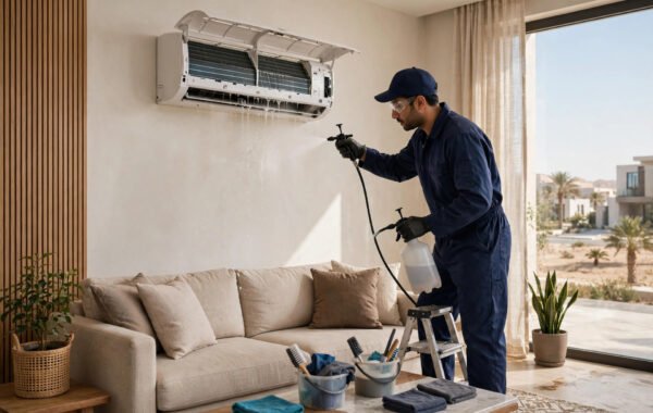 AC Smells Bad When Turned On? Causes & Fixes in Riyadh