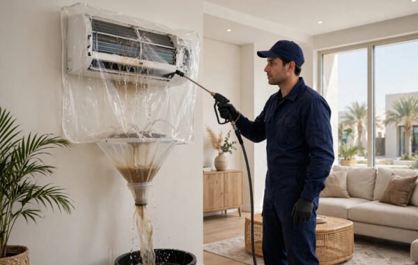 Split AC Deep Chemical Wash in Riyadh: What’s Included, Cost & Why It Matters